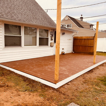 Custom Backyard Deck – Trex Composite | Langhorne, PA