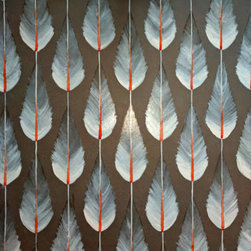 First "feather" sample - Home Decor