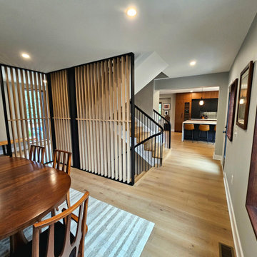 Project #115 | Staircase with Continuous Rail System Without Newels