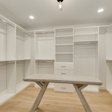 After - Walk-In Closet Built Into a Former Bedroom