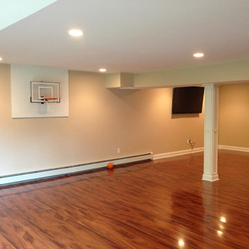 Transitional Basement in Ridgefield, CT
