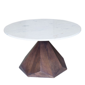Albie Coffee Table with Marble Top