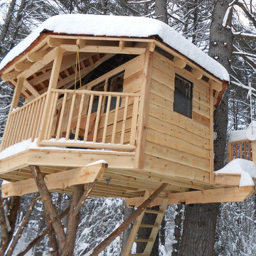 Boston Treehouse in Winter