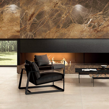 Illusion Brown Sintered Stone for Living Room