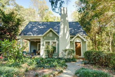 Traditional exterior home idea in Raleigh