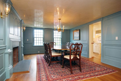 Photo of a traditional dining room in New York.