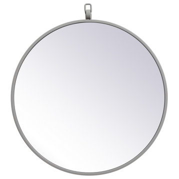 Elegant Lighting MR4718GR Rowan Mirror Grey