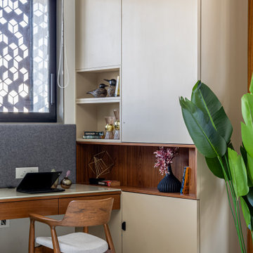 Study Table in Family Room