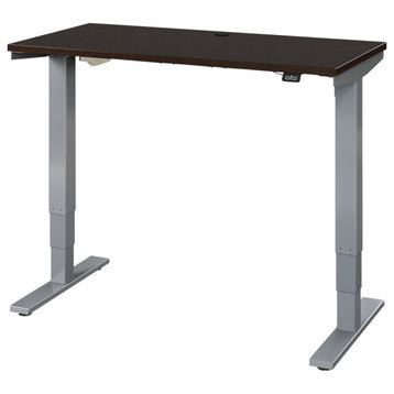 Move 40 Series 48W Height Adjustable Standing Desk, Mocha Cherry