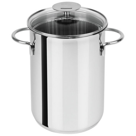 6.3" Cristel Mutine Collection Stainless Steel Asparagus Pot Stainless steel