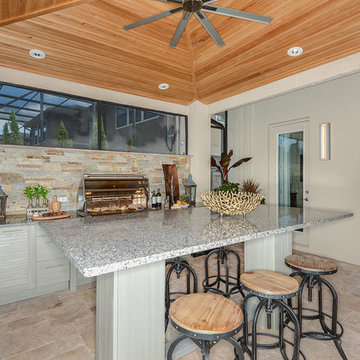 Winner Best Outdoor Kitchen 2018 Tampa Bay Parade of Homes