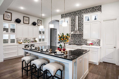 Example of a trendy kitchen design in Other
