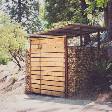 Garbage + Recycling Enclosure
