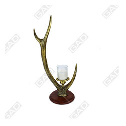 HORN T-LITE HOLDER - Candles & Candle Holders