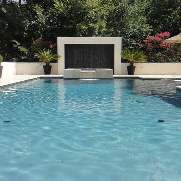 Contemporary Pool remodel