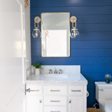 Coastal Blue Bathroom