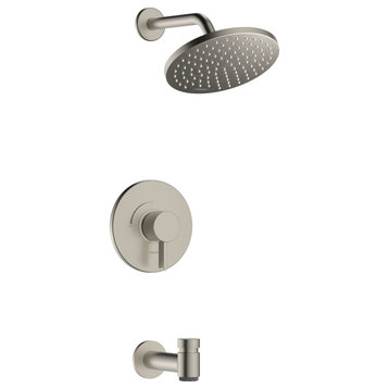 Hansgrohe 04956 Vernis Blend Tub and Shower Trim Package - Brushed Nickel