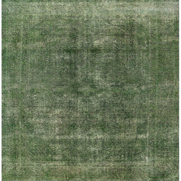 Ahgly Company Indoor Square Mid-Century Modern Area Rugs, 3' Square