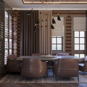 Brown Kitchen