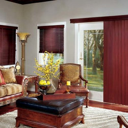Hunter Douglas Crosswinds&reg; Wood Vertical Blinds - Vertical Blinds