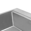 25-inch inch Workstation Drop-in 16 Gauge Stainless Steel Ledge Sink - RVH8023