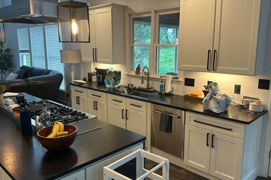 Example of a kitchen design in Other