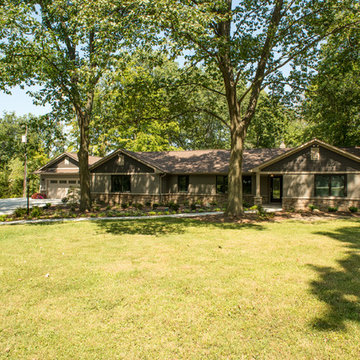 Fishers,IN Kitchen expansion and Exterior Transformation