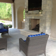 outdoor kitchen