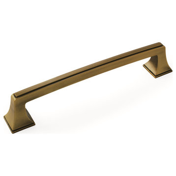 Amerock Mulholland Appliance Pull, Gilded Bronze, 8" Center-to-Center
