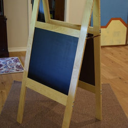 Adjustable Child's Art Easel - Bulletin Boards And Chalkboards
