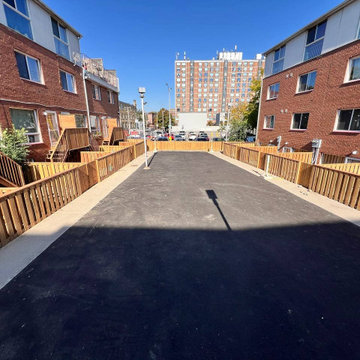 Apartment Complex Fencing in Queen West, Toronto