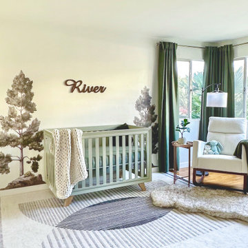 Baby River's Woodsy nursery