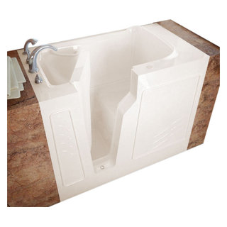 MediTub 26 x 46 Left Drain Biscuit Soaking Walk-In Bathtub