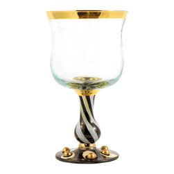 Tango Water Glass | MacKenzie-Childs - Cocktail Glasses