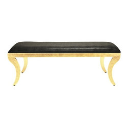Worlds Away - Worlds Away Griffin Bench - Upholstered Benches
