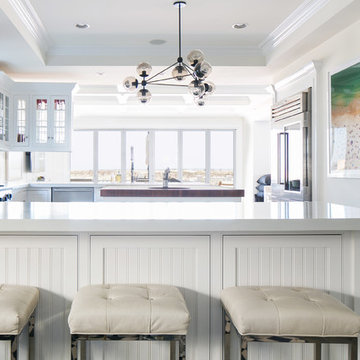 Newport Beach White Kitchen