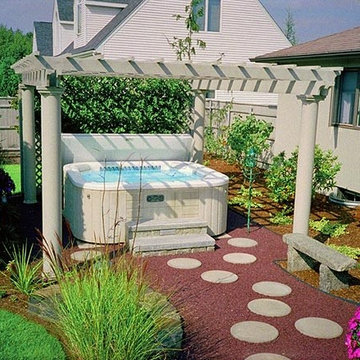 Deck and Hot Tub