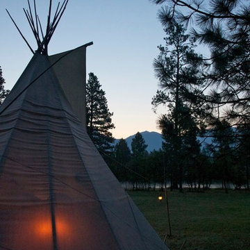 Teepee Glamping to benefit the Hockaday Museum of Art