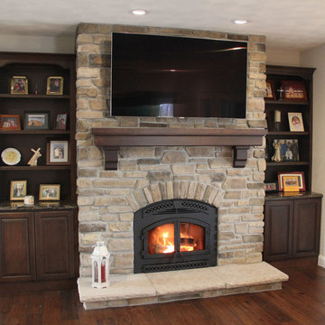 Stone & Brick Fireplaces