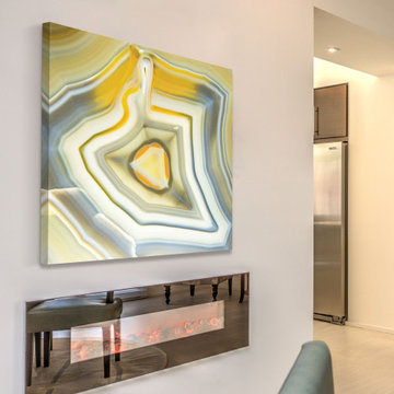 "Alabaster" Painting Print on Wrapped Canvas