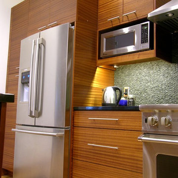 Modern Sapele Kitchen