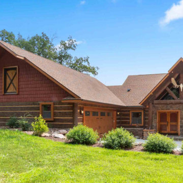 Concrete Log Siding Homes