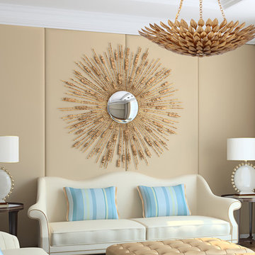 Crystorama Broche 8 Light Chandelier