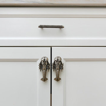 Shore Kitchen White Peninsula