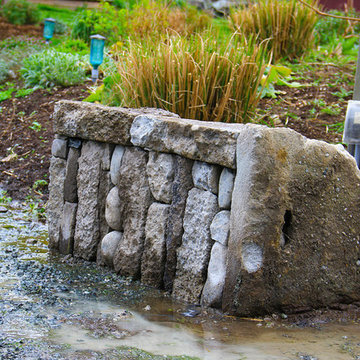 Recycled Concrete "Urbanite" Mock-Ups