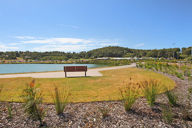 Design ideas for a large beach style garden in Sunshine Coast.