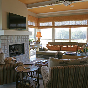sunroom with a view