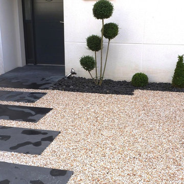 Une entrée de maison