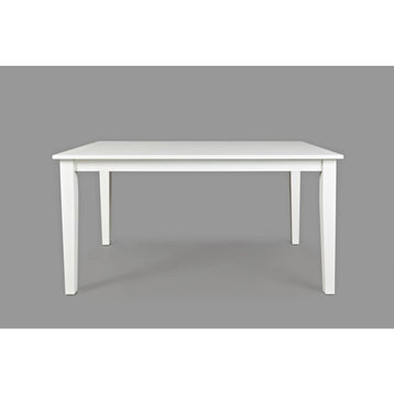 Simplicity Rectangle Dining Table - Paperwhite