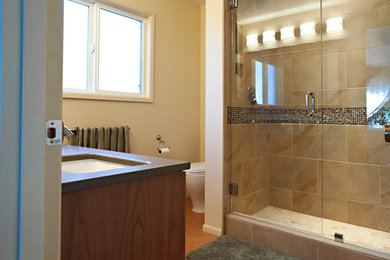 Inspiration for a timeless bathroom remodel in Portland